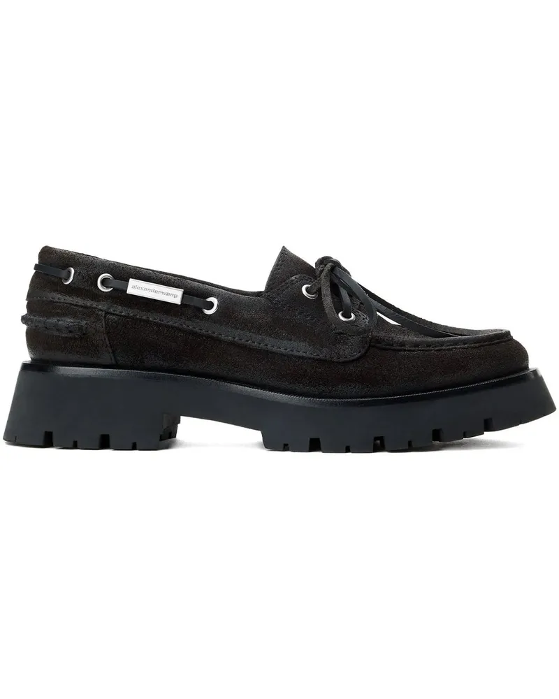 Alexander Wang Carson Boat Shoe Braun