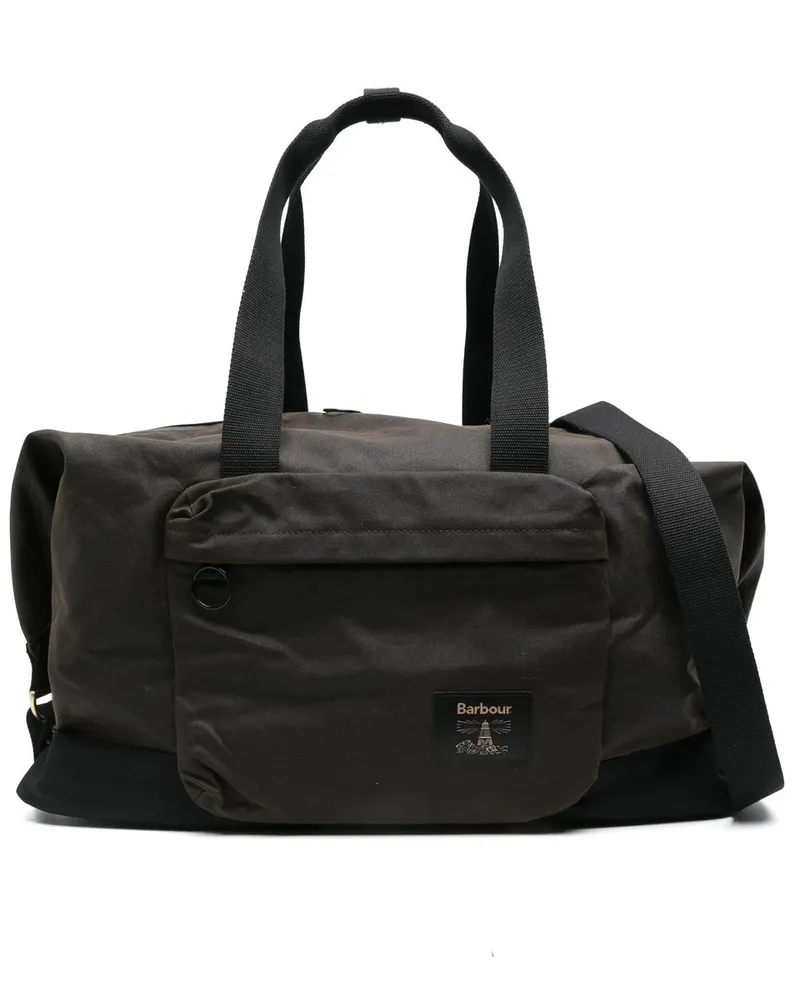 Barbour Field Wax Holdall Grün