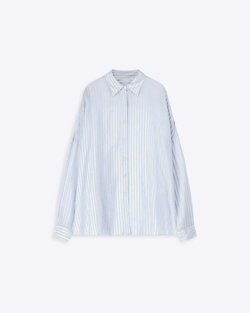 Dries van Noten Casia 3276 W.w.shirt Lblu Mehrfarbig