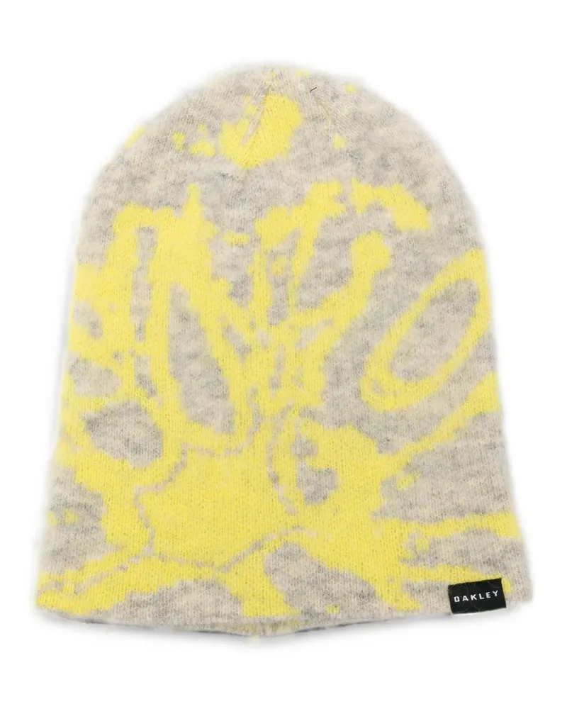 Oakley Brushed Graphic Beanie Gelb