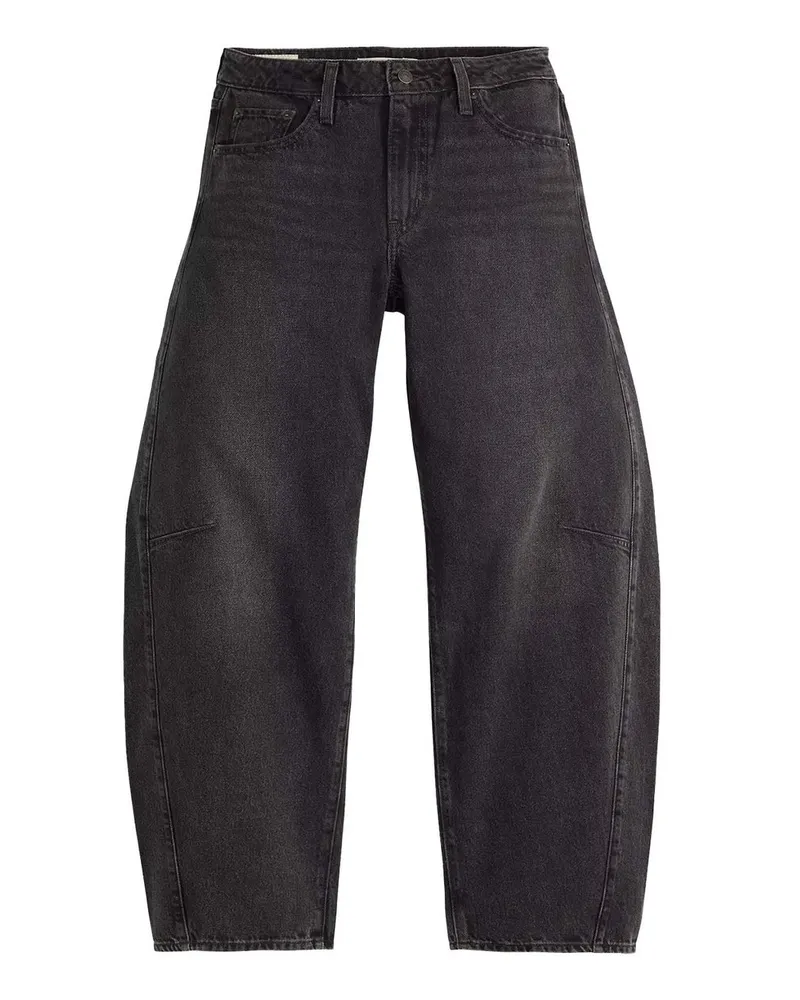 Levi's Baggy Dad Barrel Schwarz