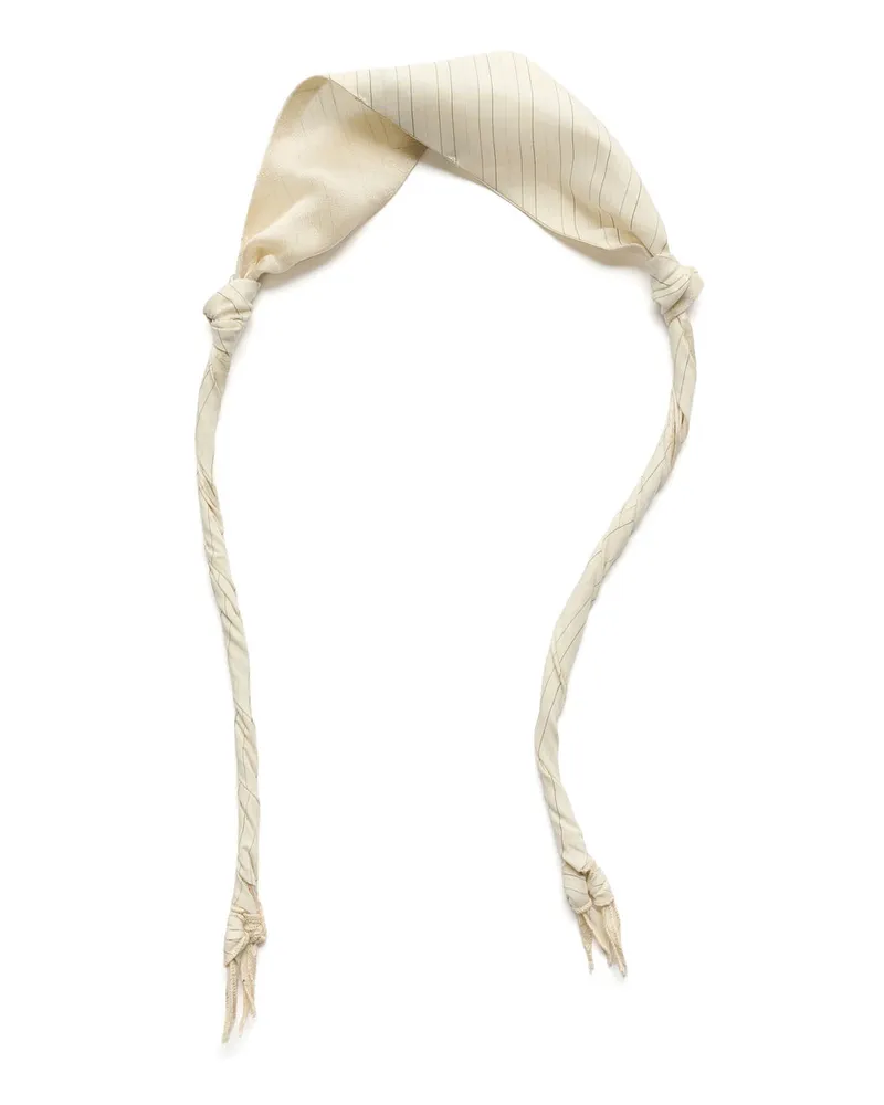 Our Legacy Twisted Tie Bone Weiß