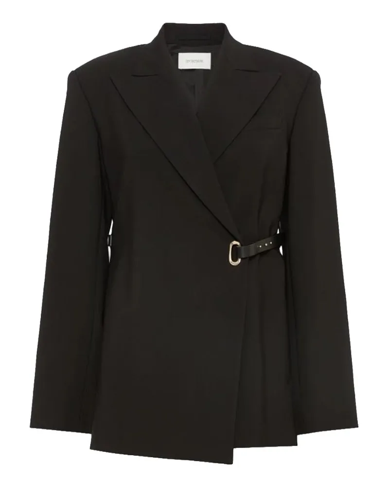 SPORTMAX Blazer Cintura Spxcinta Schwarz