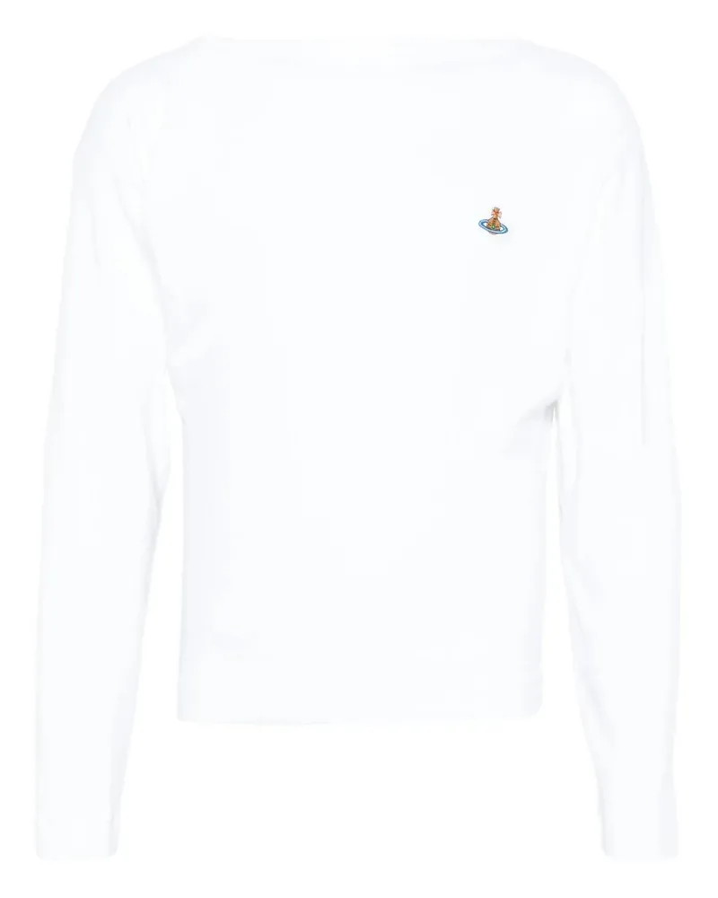 Vivienne Westwood ls Hebo Top Weiß