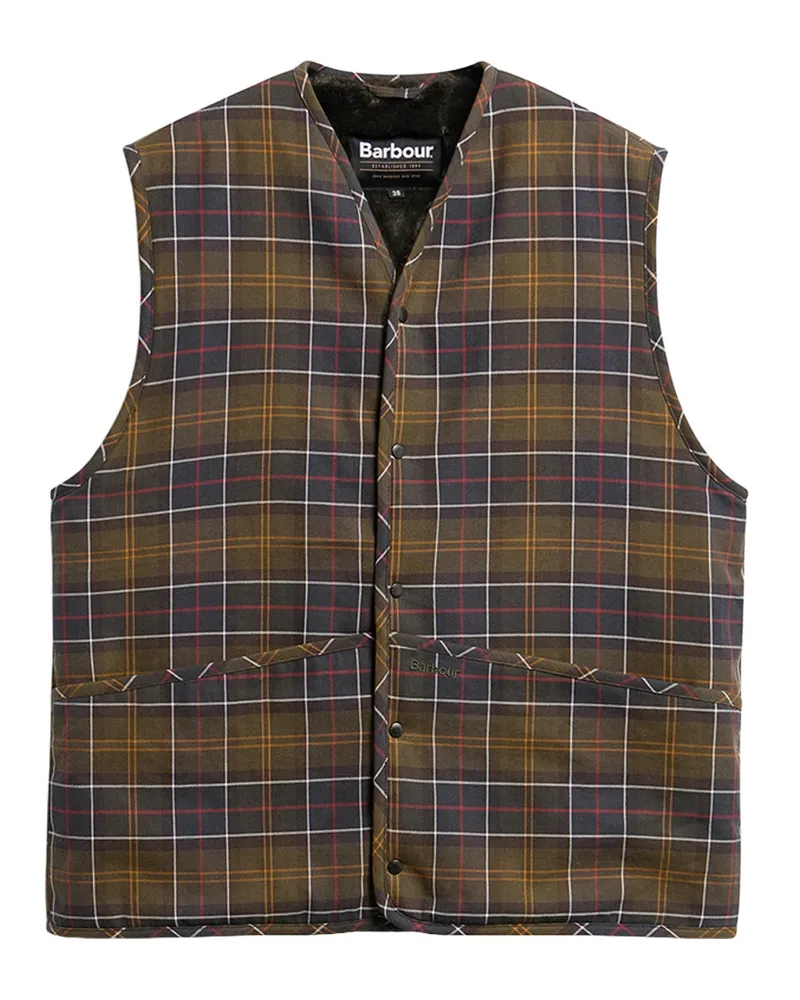 Barbour Tartan Liner Mli0065 Grün
