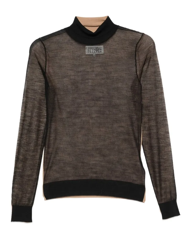 Maison Margiela Pullover Schwarz