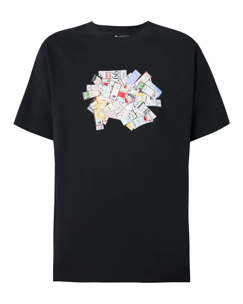 New Balance T-shirt Schwarz