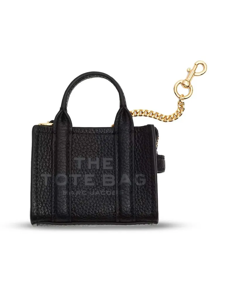 Marc Jacobs The Nano Tote Charm Schwarz