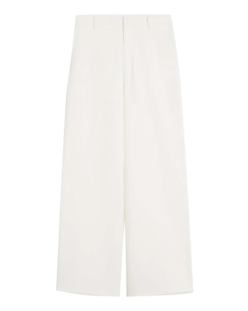 Max Mara Merlot Pantaloni Weiß