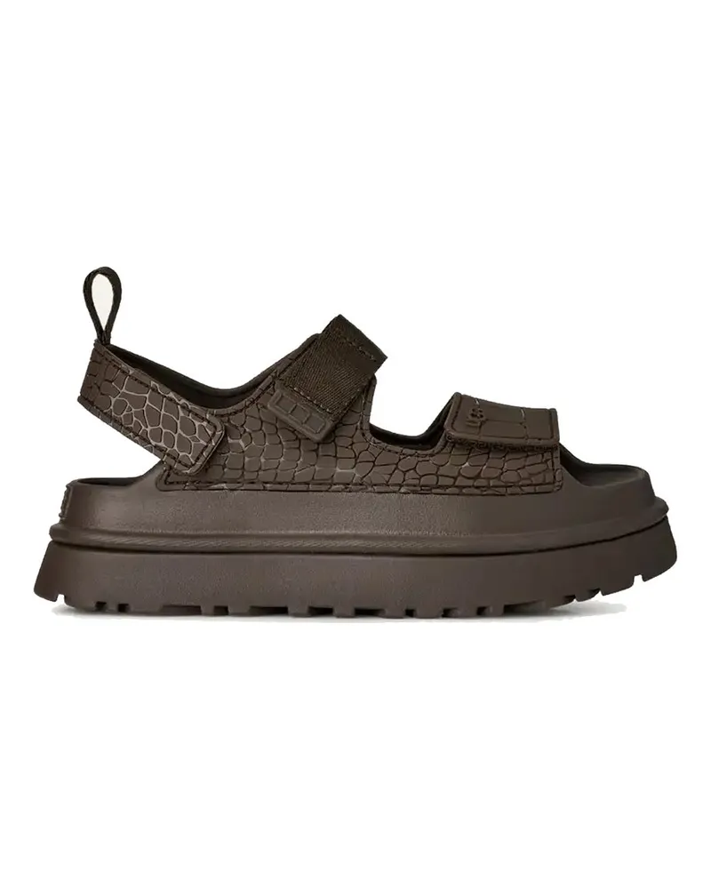 UGG Goldenglow Embossed Nero Braun