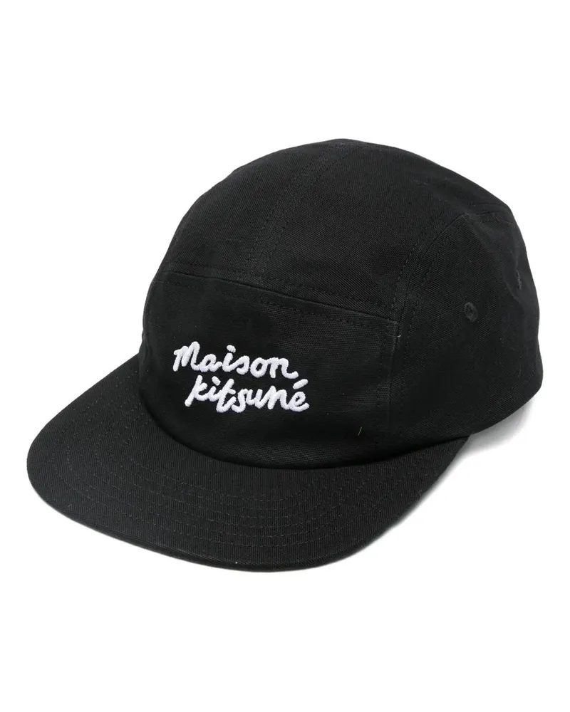 Kitsuné Maison Kitsune Handwriting 5p Cap Schwarz