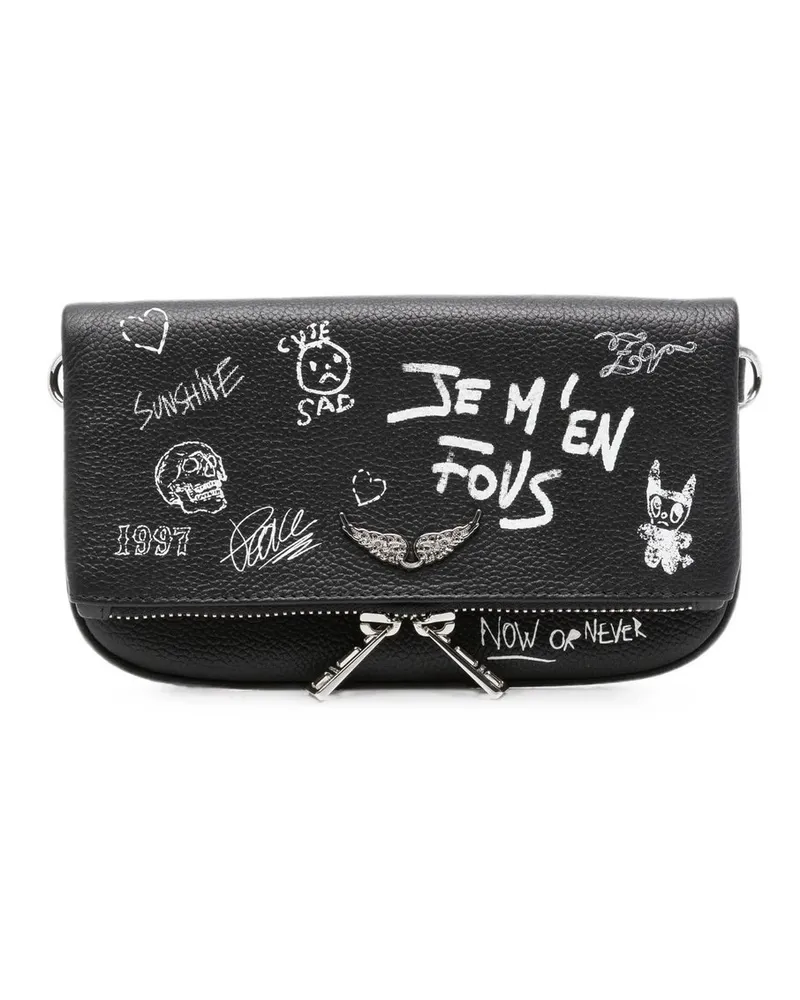 Zadig & Voltaire Rock Nano Arty Tag Mehrfarbig