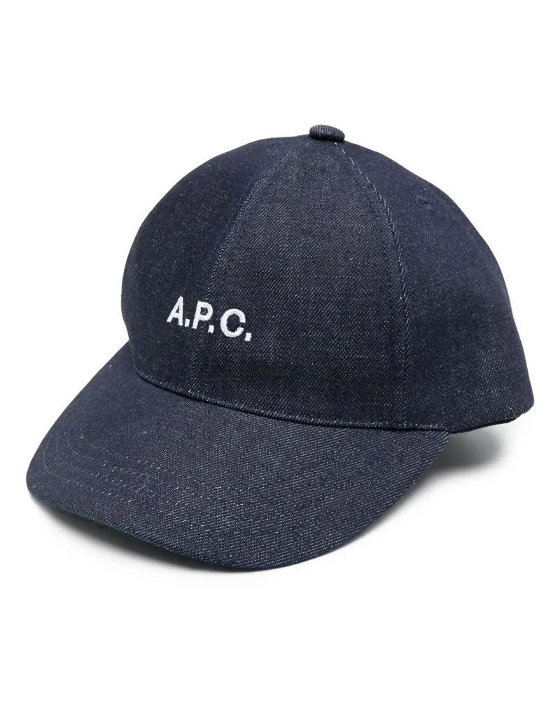 A.P.C. Casquette Charlie Blau