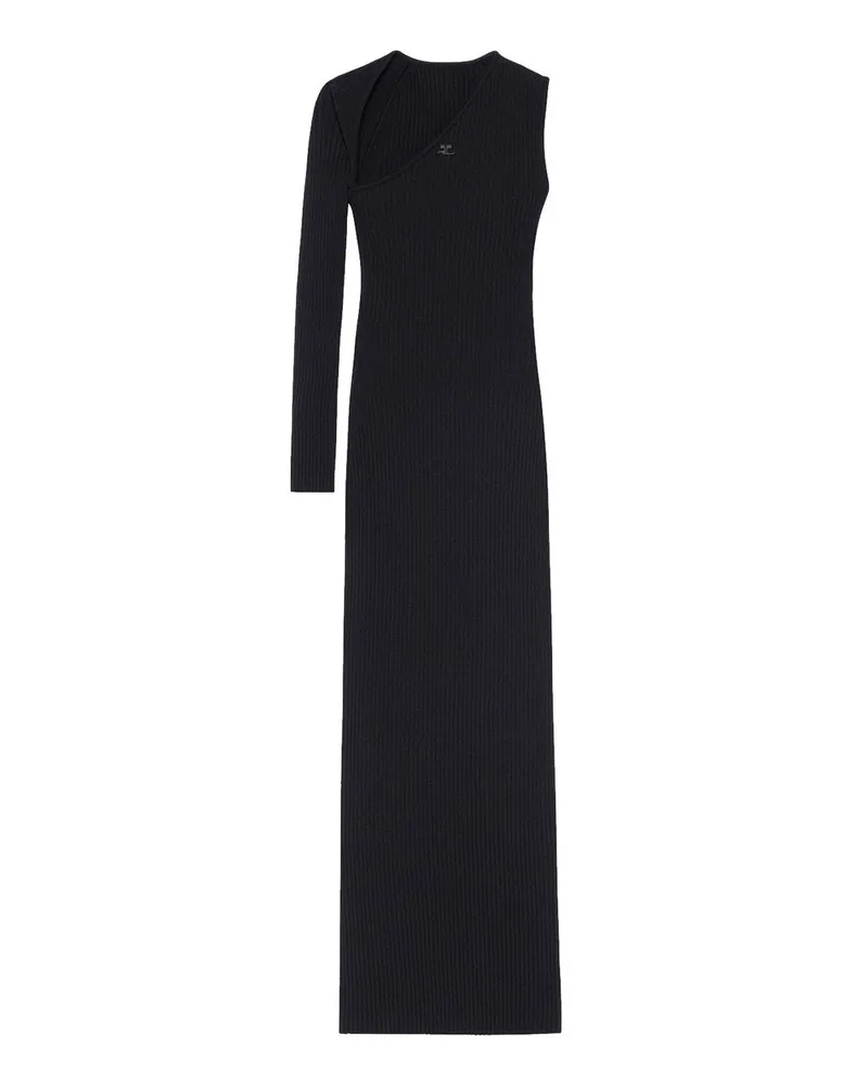 Courrèges Kleid Schwarz