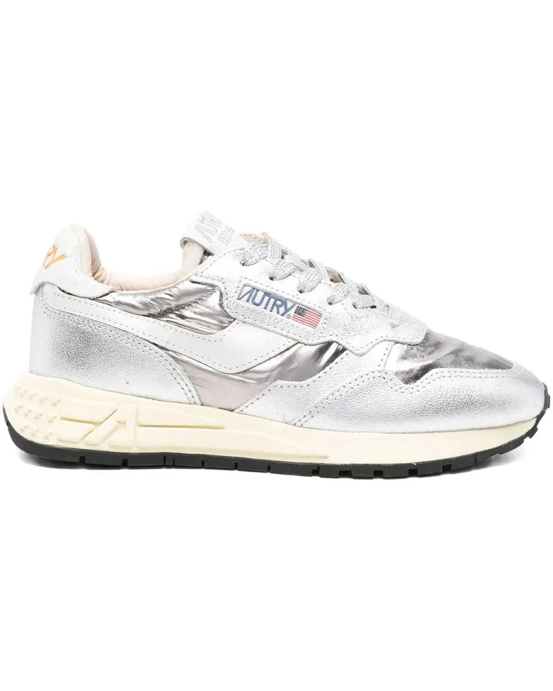 AUTRY Reelwind Low Woman Lam/nylon Silber