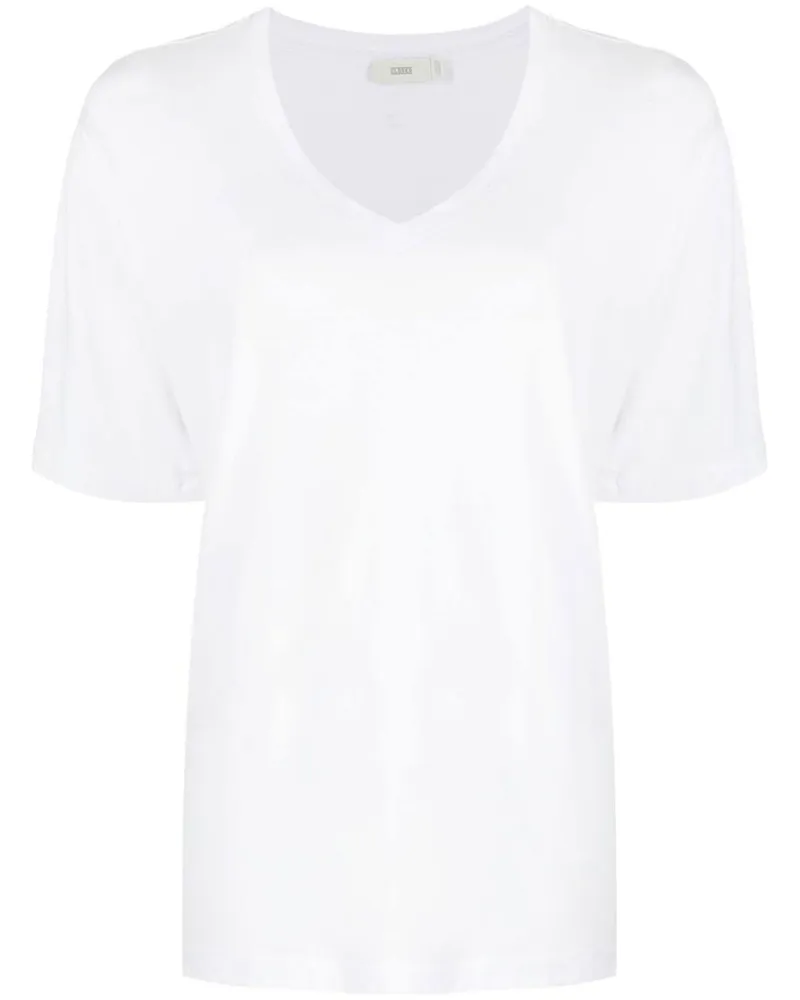 Closed v-Ausschnitt Oversized C9583844eem Weiß