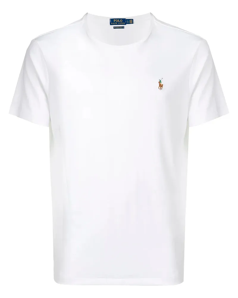 Ralph Lauren Custom Slim Fit Soft Cotton T-shirt 710740727002 Weiß