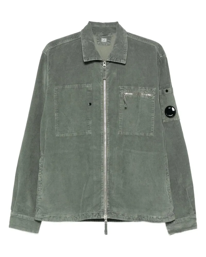 C.P. Company Overshirt in Corduroy Grau
