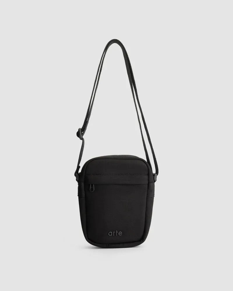 Arte Antwerp Ribstop Bag Schwarz