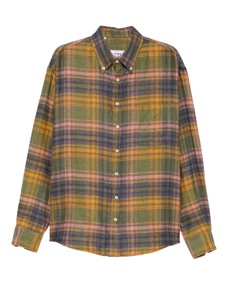 LC23 Check Flannel Shirt Mehrfarbig
