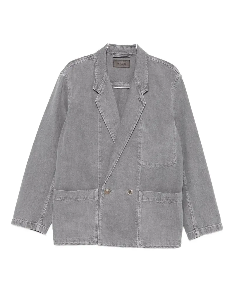 Christophe Lemaire Workwear Blazer Grau