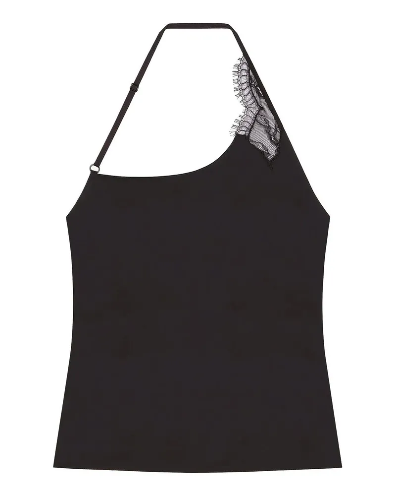 Courrèges Lace Top Schwarz