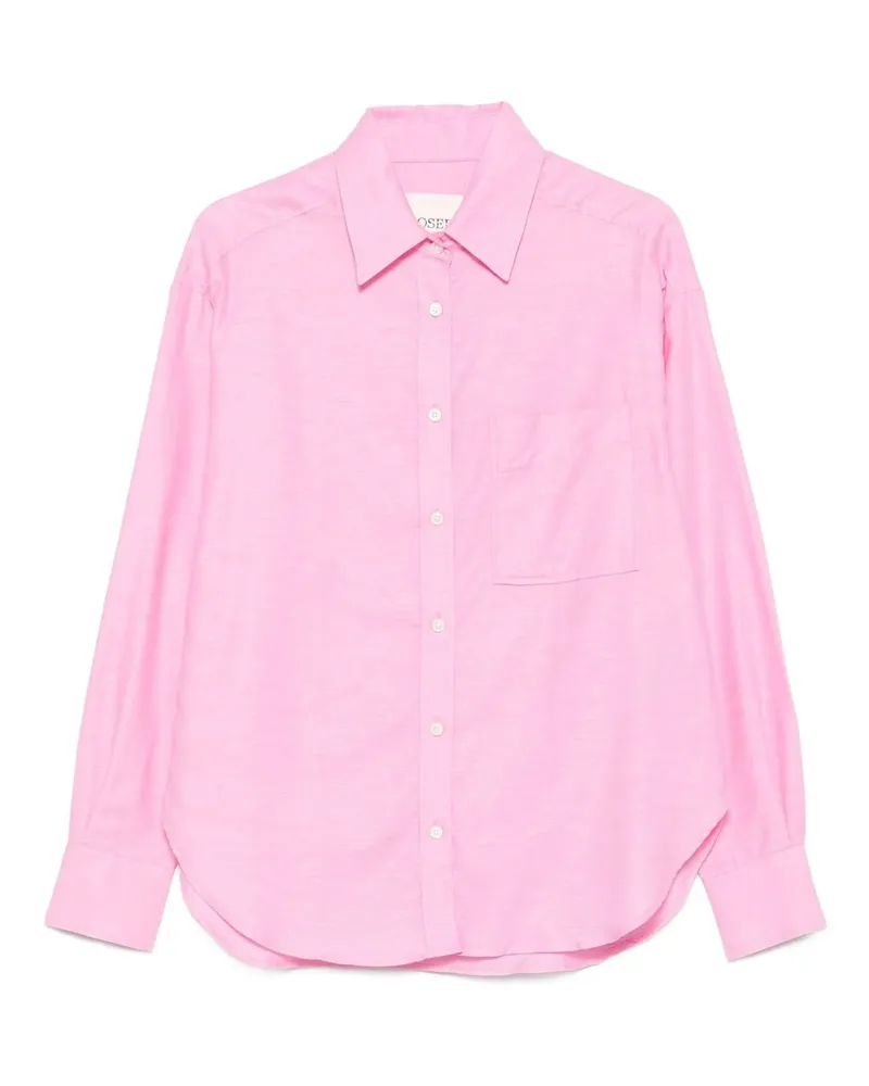 Closed Oversized Shirt Rose