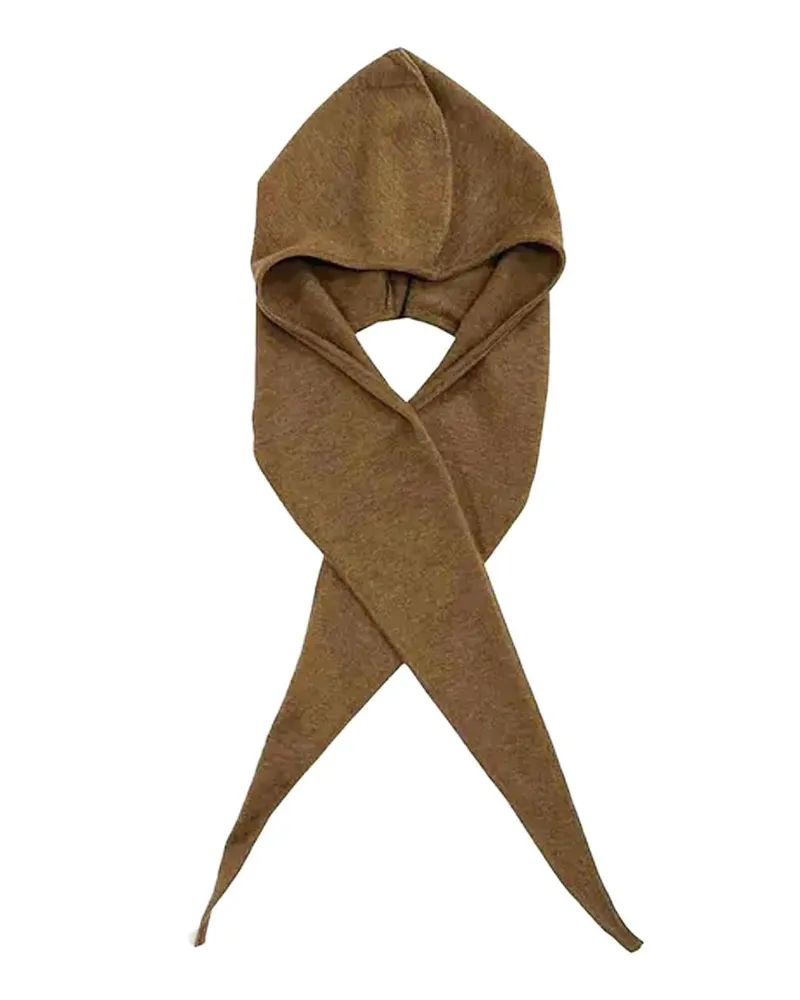 Christophe Lemaire Head Scarf Braun