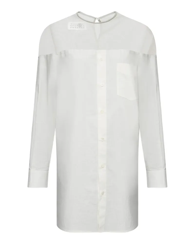 Maison Margiela Long-sleeved Top Weiß