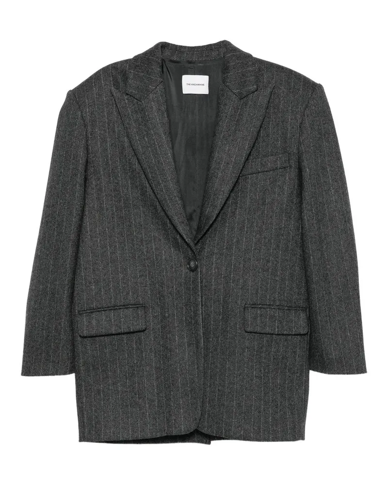 ANDAMANE Teresa - Maxi Blazer Grau