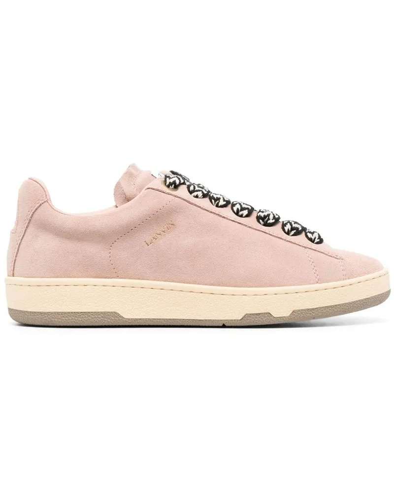 Lanvin Curb Lite Low Top Sneakers Fwskdk0bvesua23 Rose