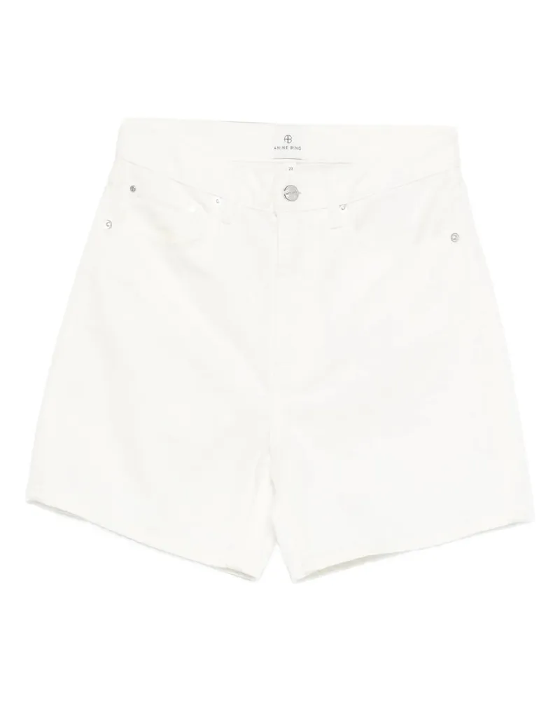 Anine Bing Kat Short  Ecru Weiß