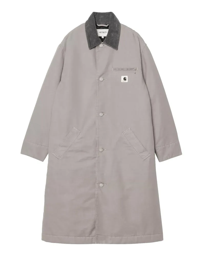 Carhartt WIP Webster Coat Grau