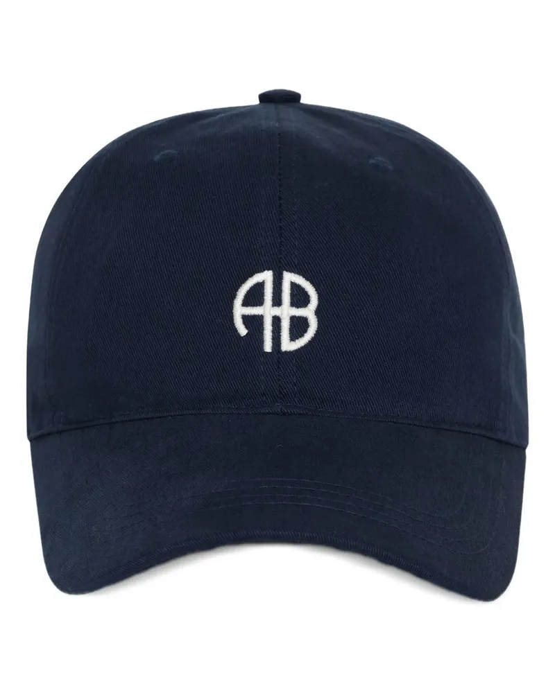 Anine Bing Jeremy Baseball Cap ab - Washed Navy Blau