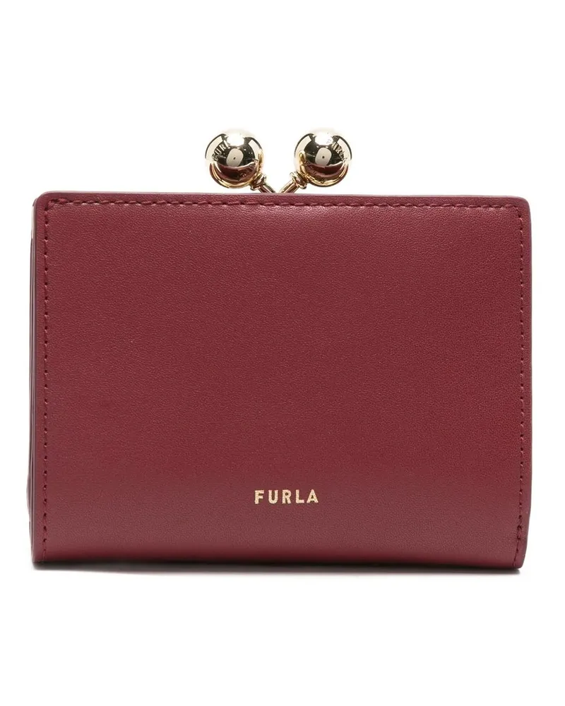 Furla Dots s Compact Wallet Rot