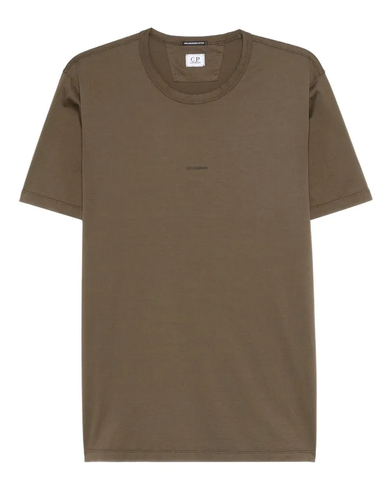 C.P. Company Tshirts Short Sleeve in Mercerized Light Jersey 70/2 Grün