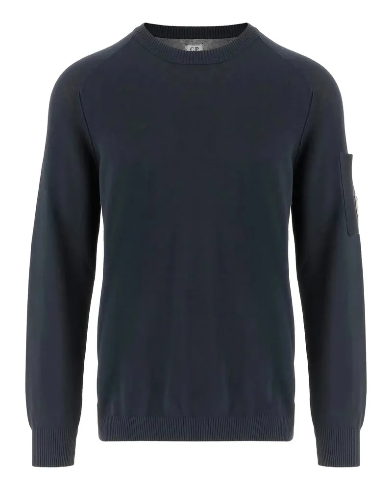 C.P. Company Knitwear - Crew Neck Blau