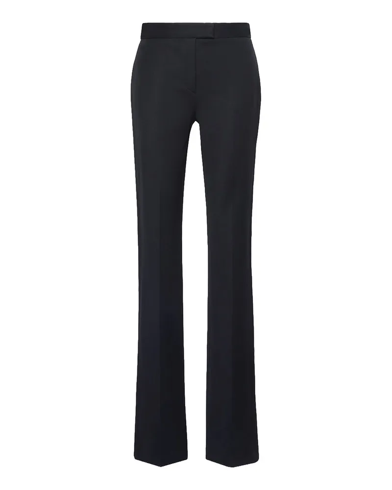 SPORTMAX Pantalone Flare Vita Bassa Spsguglia Schwarz