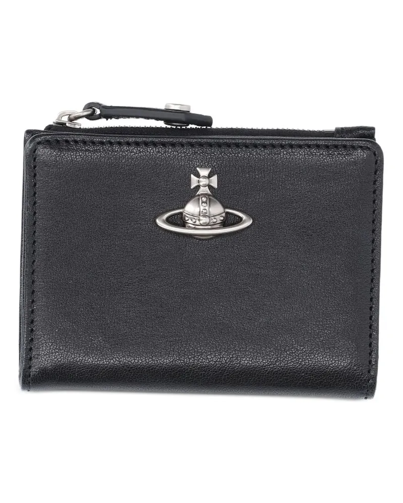 Vivienne Westwood Slim Flap Card Holder Schwarz