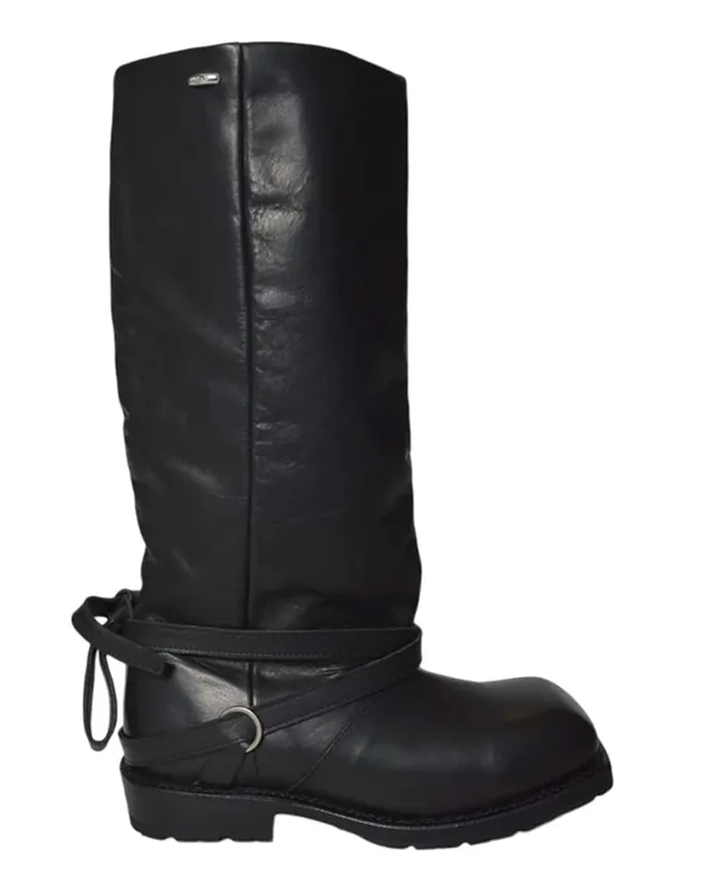 Our Legacy High Engine Boot Schwarz