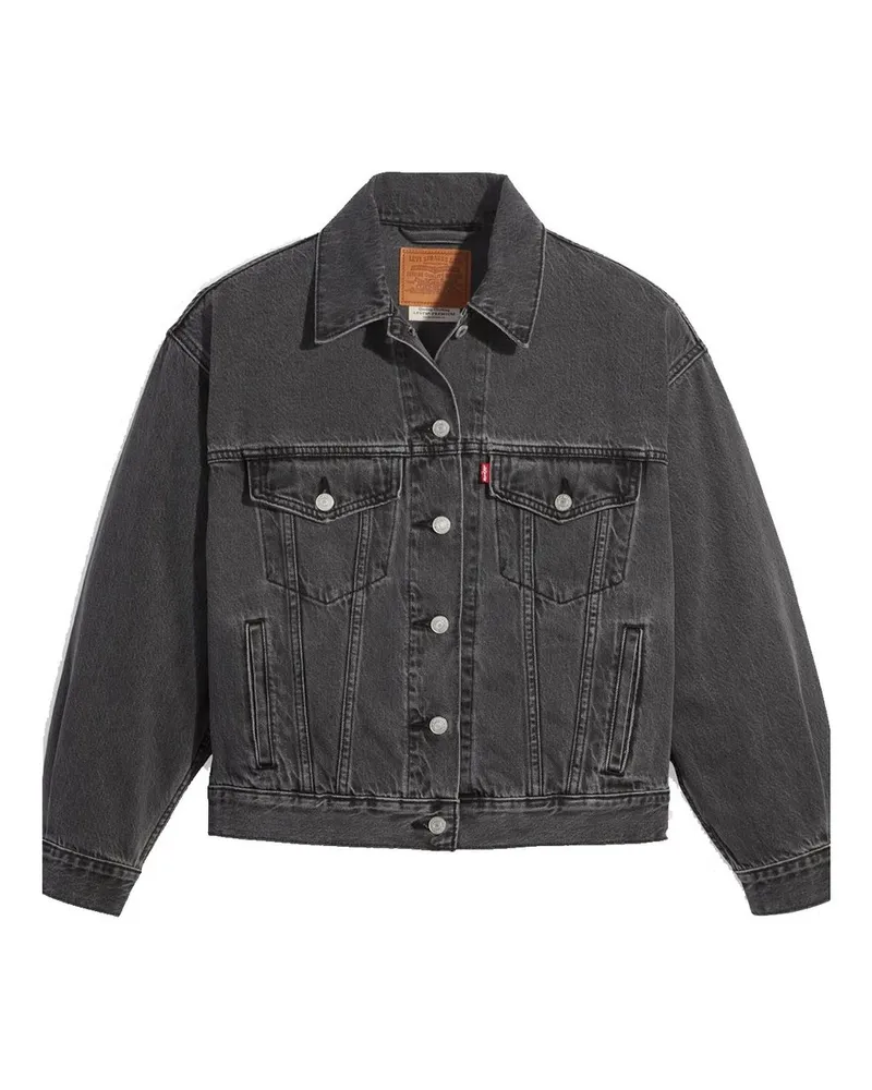 Levi's 90s Trucker be Kind Rewind Schwarz