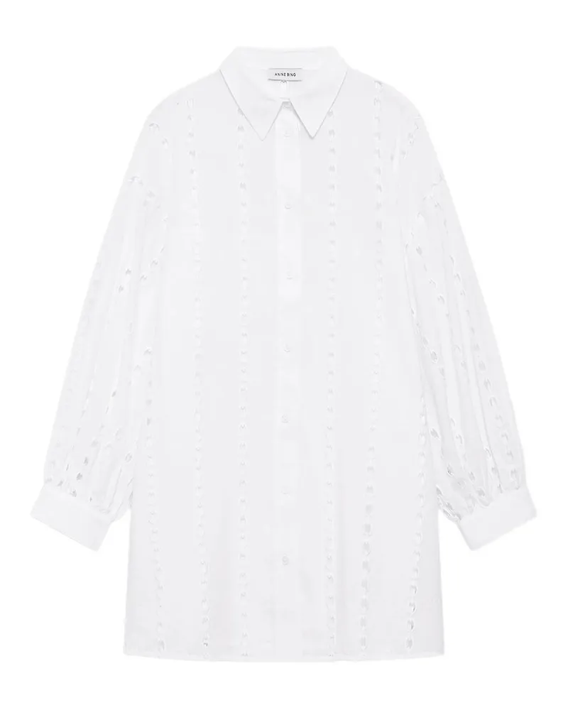 Anine Bing Marianne Dress  White Weiß