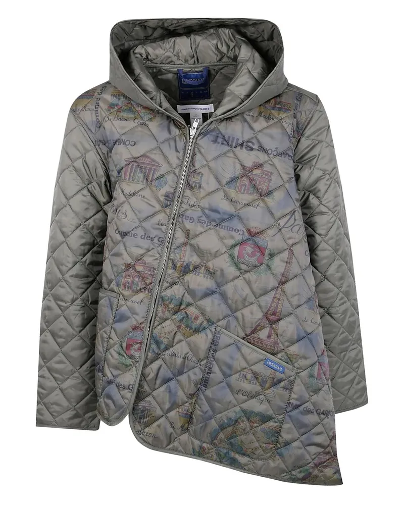 Comme des Garçons Mens Jacket Woven Grau