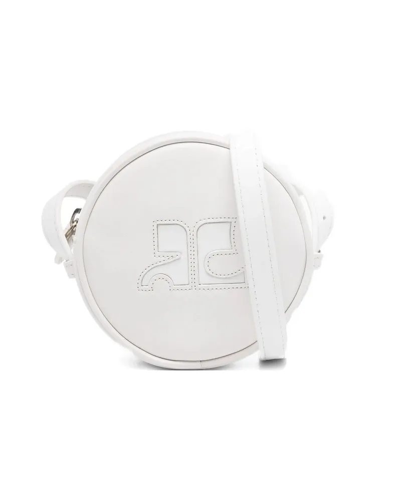 Courrèges Reedition Circle Bag Weiß