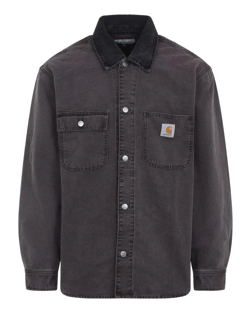 Carhartt WIP Mitch Shirt Jac Schwarz