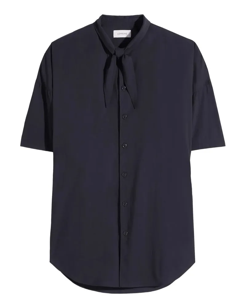 Christophe Lemaire Short Sleeve Shirt With Foulard Mehrfarbig