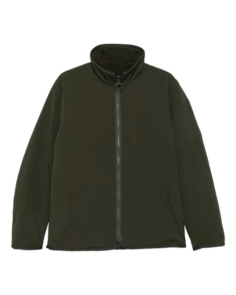 Barbour Reversible Fleece Jacket Grün