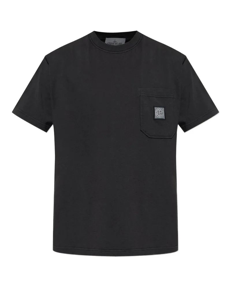 Stone Island T-shirt Schwarz