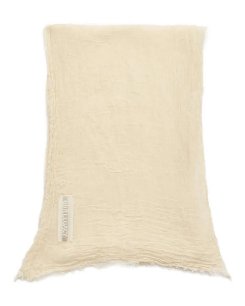 Our Legacy Cottage Scarf Beige