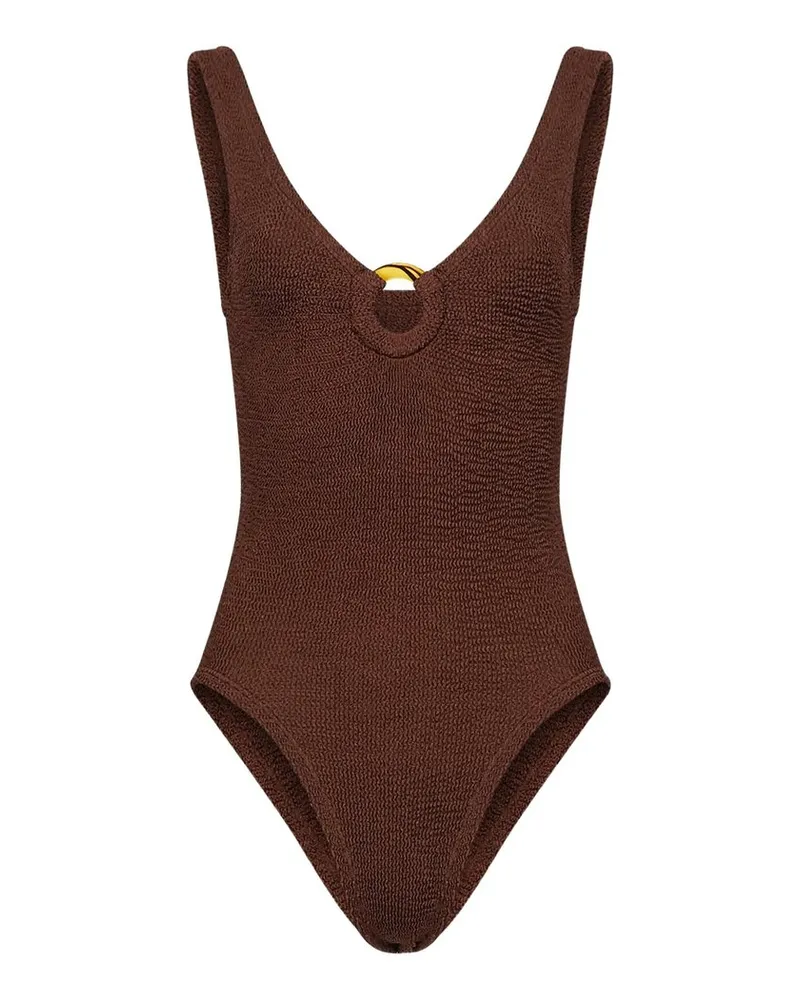 Hunza G Celine Swim Braun